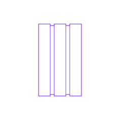 Buildings Wood Beams Joists Flitch Outline Icon Svg Set, Free Vectors File
